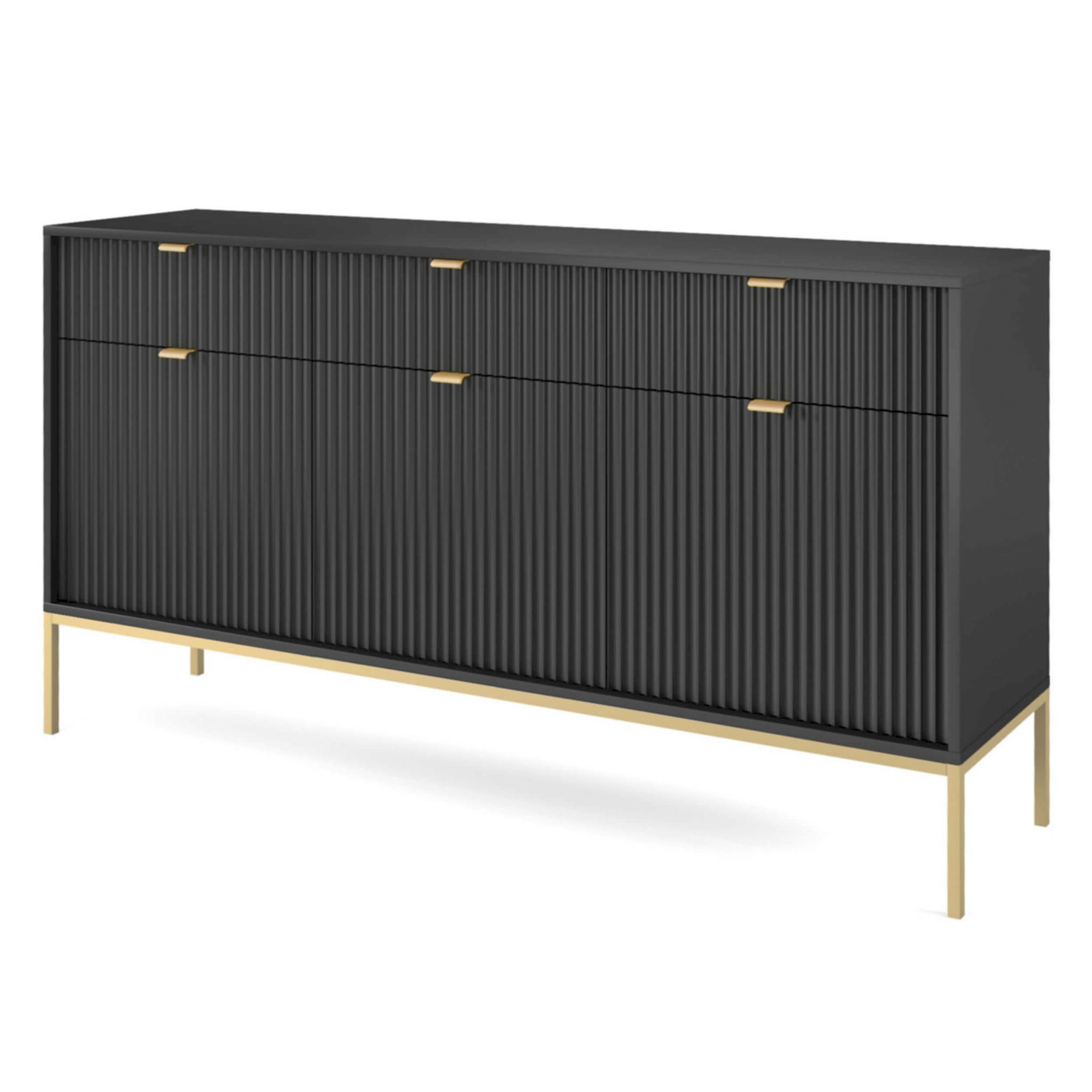 NOVA CZARNY KOMODA - KSZ154