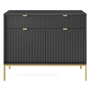 NOVA CZARNY KOMODA - KSZ104