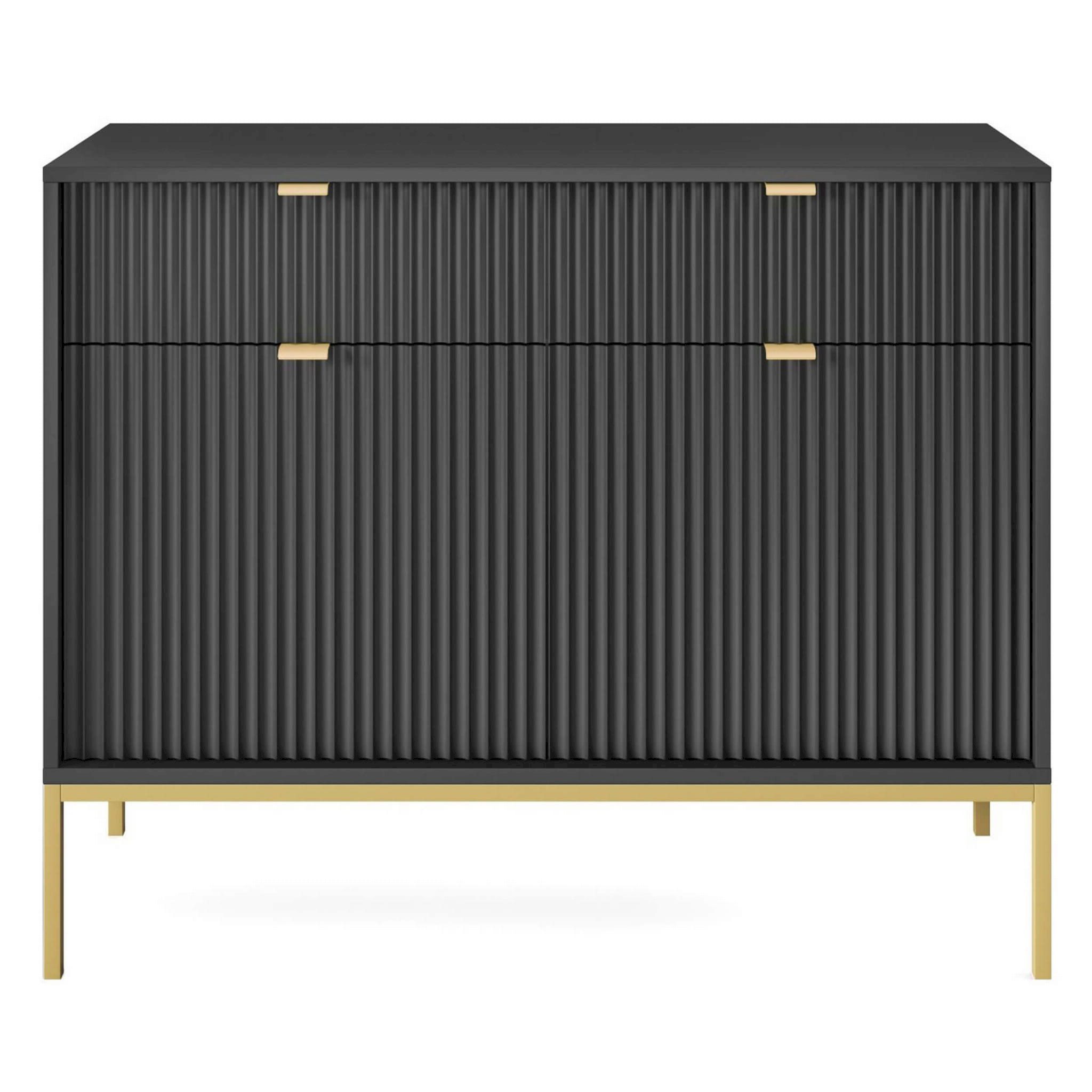 NOVA CZARNY KOMODA - KSZ104