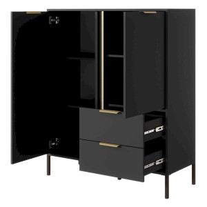 LARS A KOMODA WYSOKA 2D2S ANTRACYT