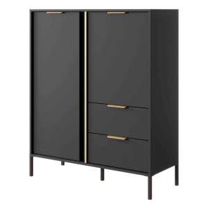 LARS A KOMODA WYSOKA 2D2S ANTRACYT