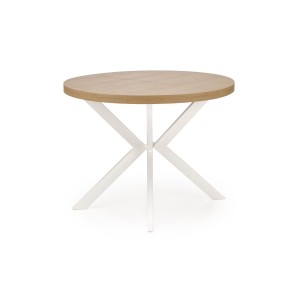 PERONI stół rozkładany dąb złoty - biały