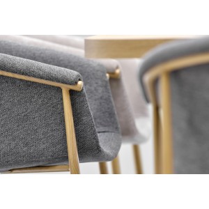 PERONI stół rozkładany dąb złoty - biały