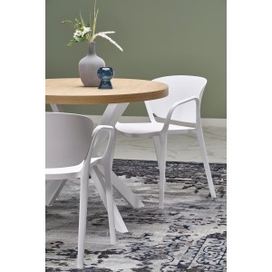 PERONI stół rozkładany dąb złoty - biały