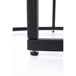 OREO zestaw dwóch ław orzechowy / czarny