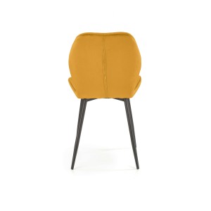 K453 krzesło musztardowy