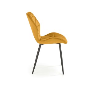 K453 krzesło musztardowy