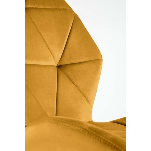 K453 krzesło musztardowy