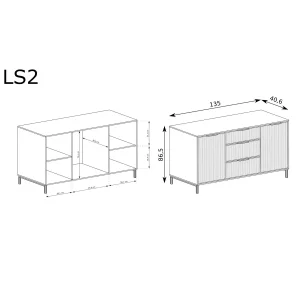 KOMODA LINKaSTYLES LS-2 CASHMERE