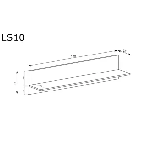 PÓŁKA LINKaSTYLES LS-10 INDIGO