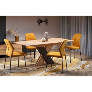 XARELTO stół rozkładany dąb wotan - czarny