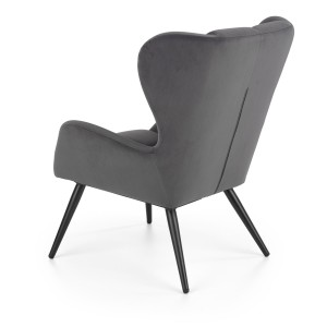 TYRION fotel wypoczynkowy popielaty