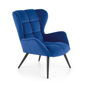 TYRION fotel wypoczynkowy granatowy