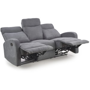 OSLO 3S, sofa 3S ciemny popiel