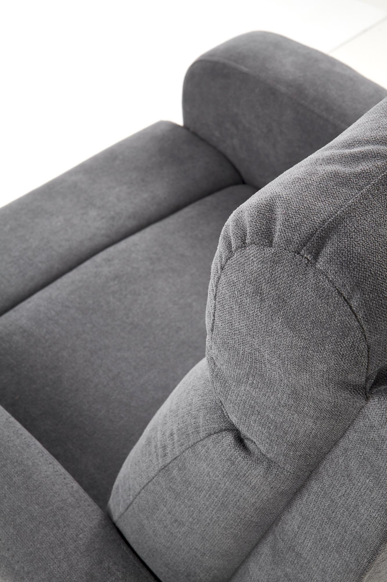 OSLO 1S, fotel 1S ciemny popiel