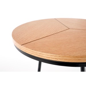 KARIDA-S ława dąb naturalny/czarny