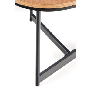 KARIDA-S ława dąb naturalny/czarny