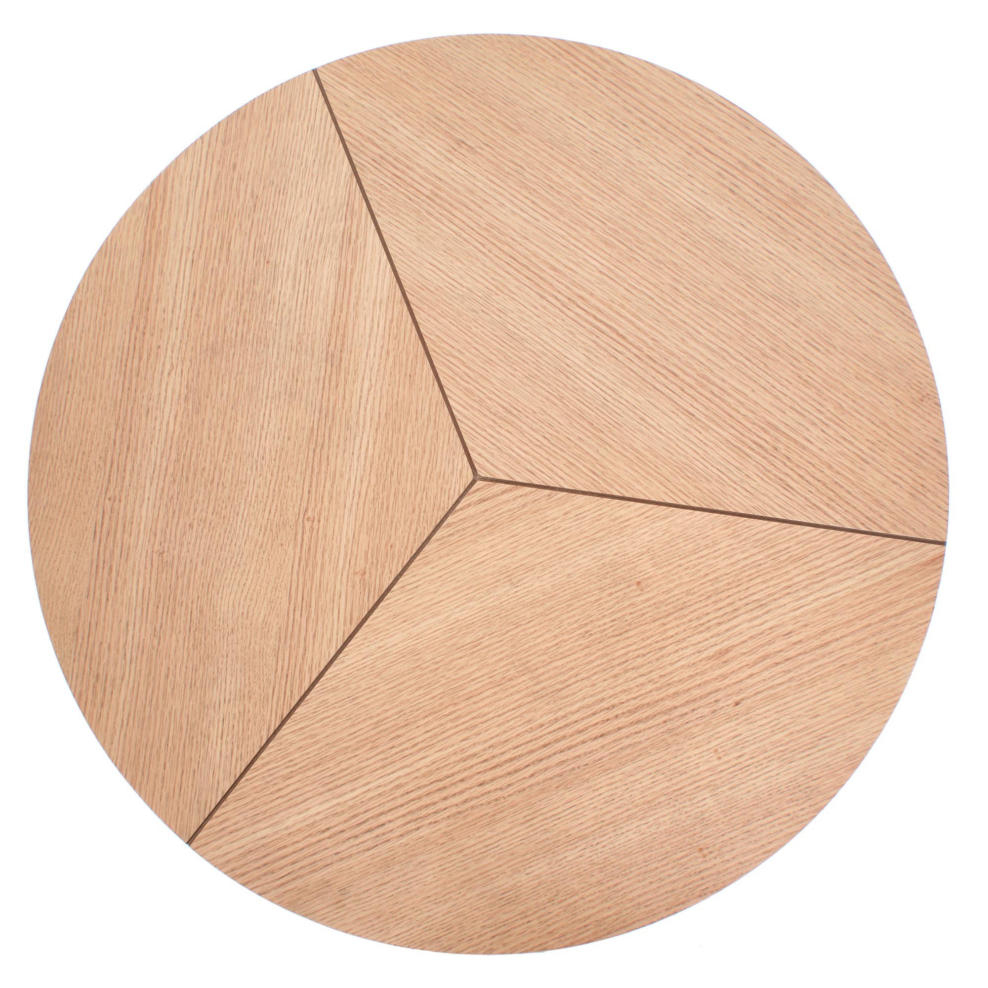 KARIDA ława dąb naturalny/czarny