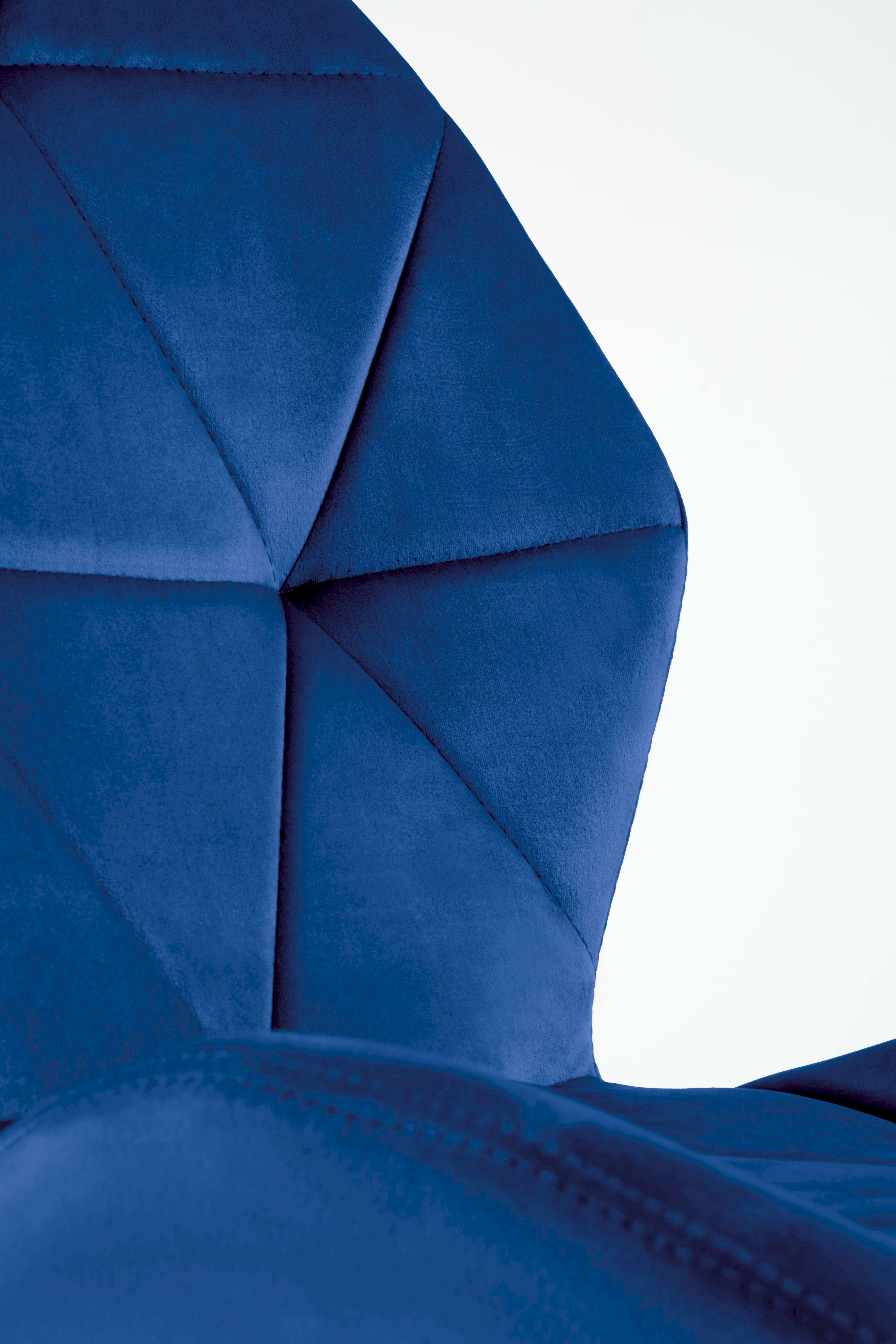 K453 krzesło granatowy