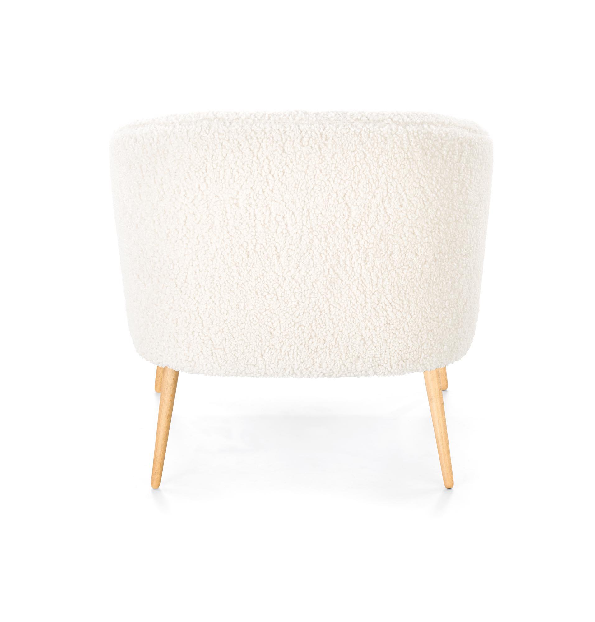 GRIFON 2 fotel wypoczynkowy kremowy / naturalny )