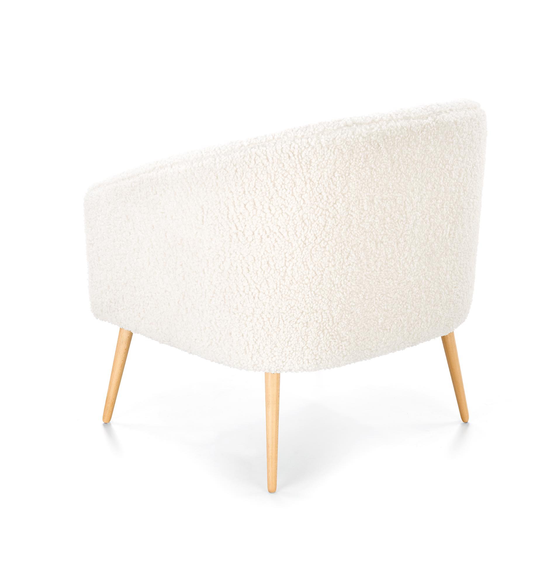 GRIFON 2 fotel wypoczynkowy kremowy / naturalny )