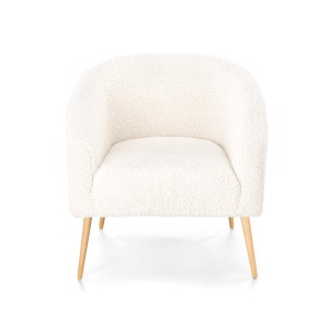 GRIFON 2 fotel wypoczynkowy kremowy / naturalny )