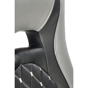 CASTANO fotel obrotowy, popiel-czarny