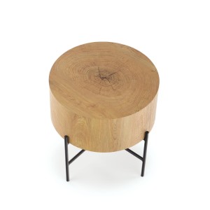 BROOKLYN-S ława dąb naturalny/czarny