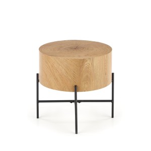 BROOKLYN-S ława dąb naturalny/czarny