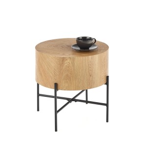 BROOKLYN-S ława dąb naturalny/czarny