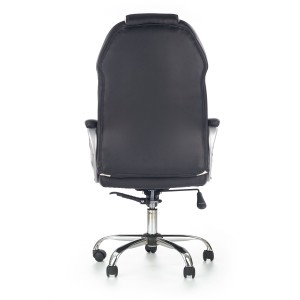 BARTON fotel gabinetowy czarno-biały