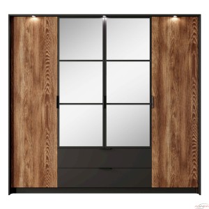 SZAFA A 220 MILTON Z OŚWIETLENIEM LED