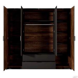 SZAFA A 220 MILTON Z OŚWIETLENIEM LED