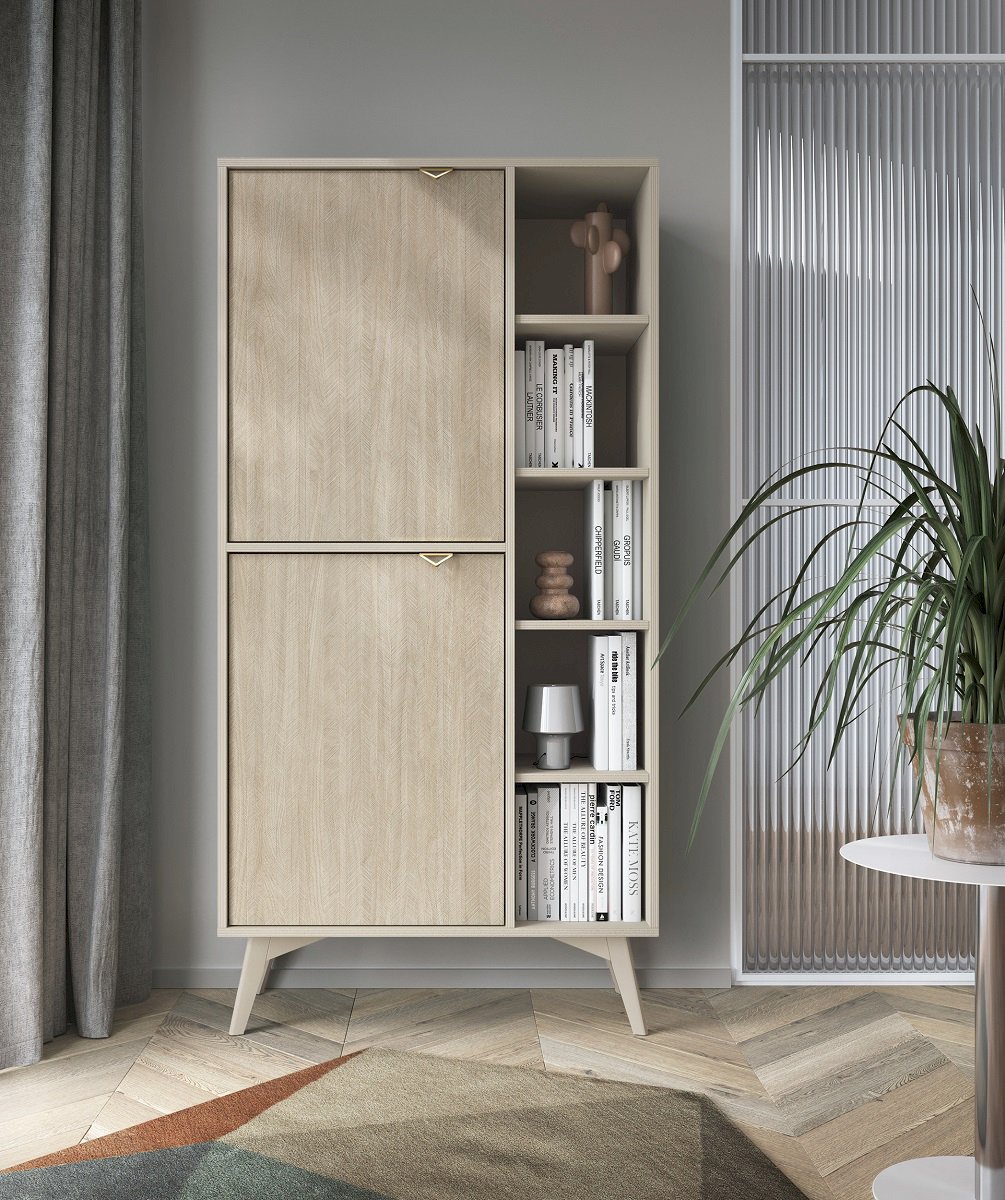 FOREST REGAŁ RG 80 BEŻ PIASKOWY + JODEŁKA SCANDI