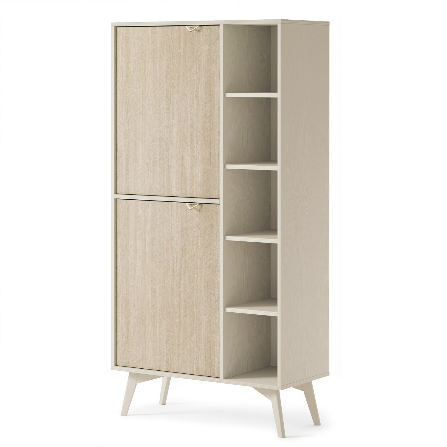 FOREST REGAŁ RG 80 BEŻ PIASKOWY + JODEŁKA SCANDI