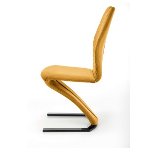 K442 krzesło musztardowy