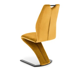 K442 krzesło musztardowy