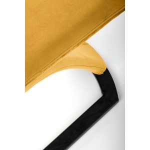 K442 krzesło musztardowy