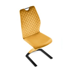K442 krzesło musztardowy