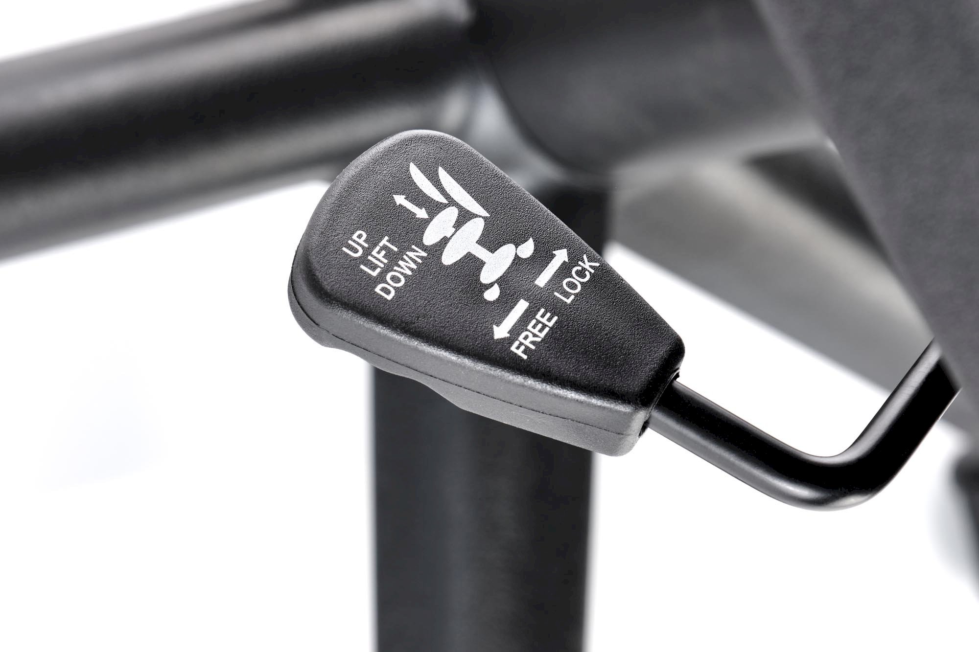 BERKEL fotel gabinetowy czarno-popielaty