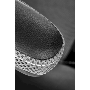 BERKEL fotel gabinetowy czarno-popielaty