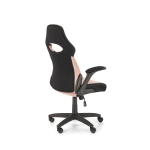 BLOOM fotel gabinetowy różowy / czarny