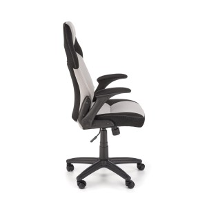 BLOOM fotel gabinetowy popielaty / czarny