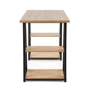 B44 biurko dąb sonoma / czarny