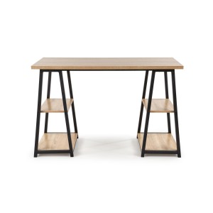 B44 biurko dąb sonoma / czarny