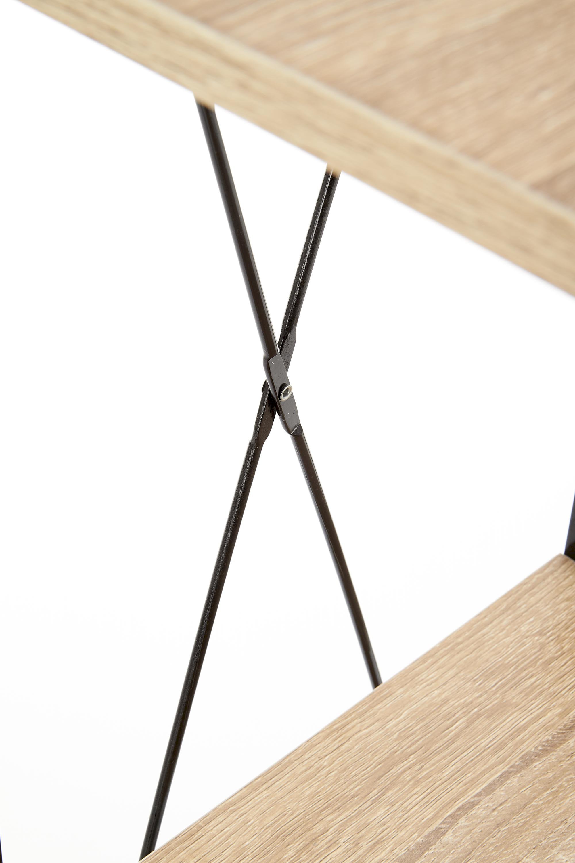 NARVIK REG1 czarny / dąb sonoma