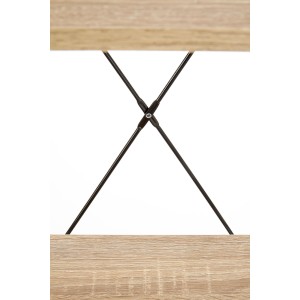 NARVIK REG1 czarny / dąb sonoma