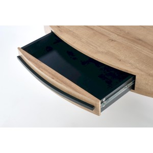 CAROLINA ława dąb złoty/czarny