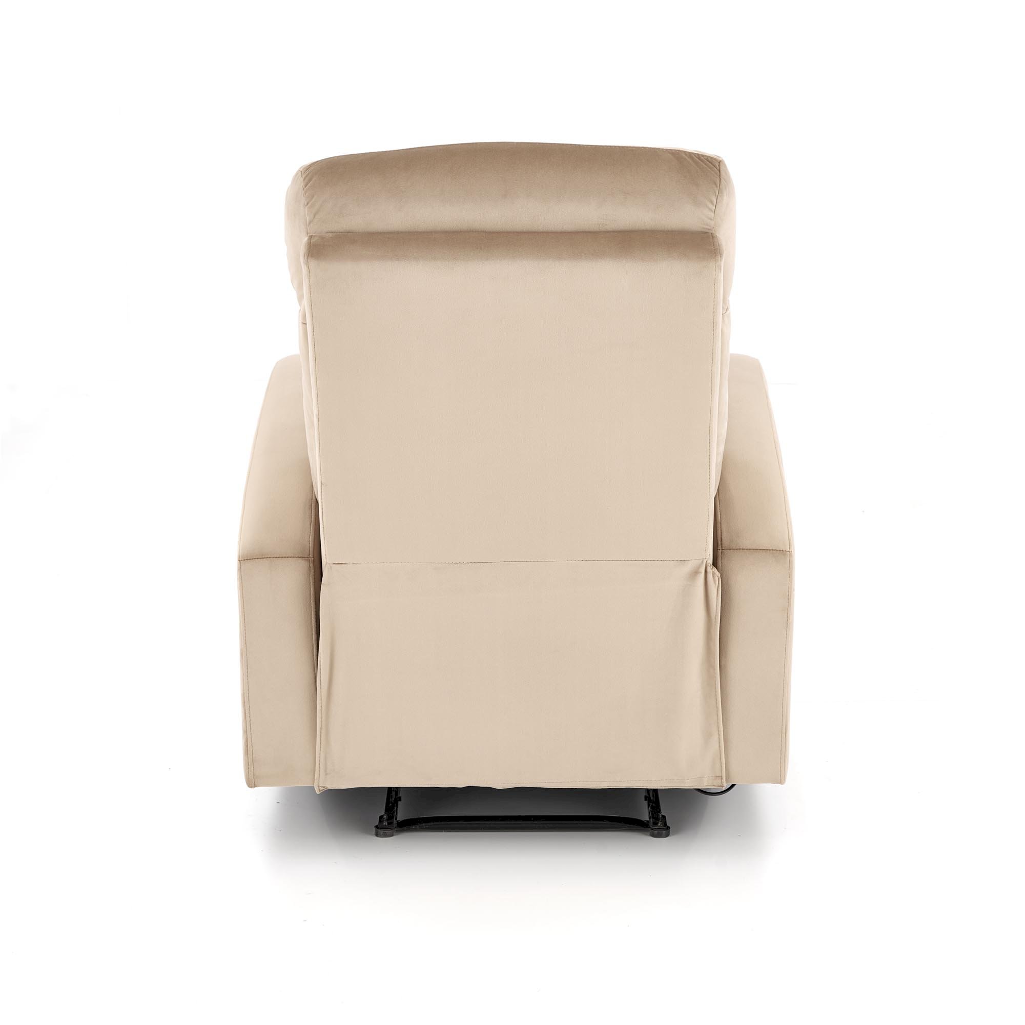 WONDER fotel rozkładany z funkcja kołyski, beżowy