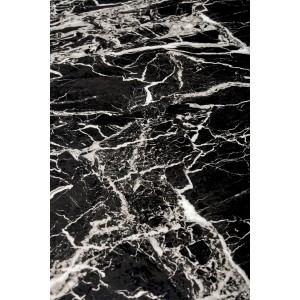 RAYMOND 2 stół, blat - czarny marmur, nogi - złoty